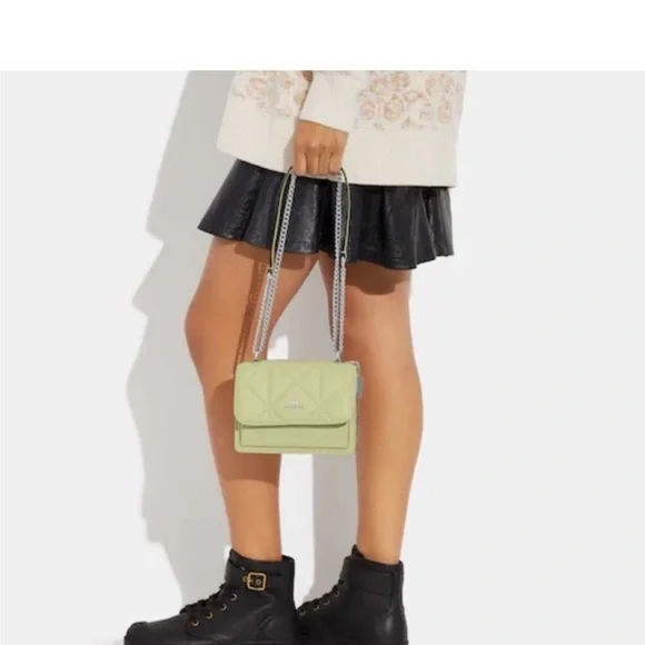 Coach Mini Klare Crossbody Shoulder Bag With Puffy Diamond Quilting - Picture 6 of 6